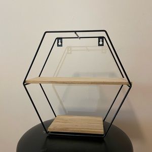 Hexagonal Wood Wall Decor